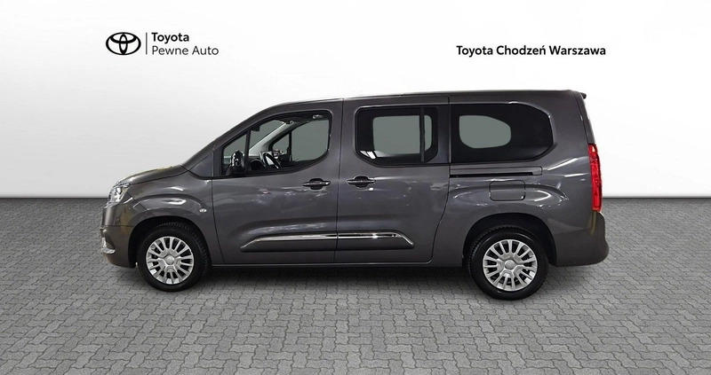 Toyota Proace City Verso cena 109900 przebieg: 18167, rok produkcji 2022 z Bierutów małe 352